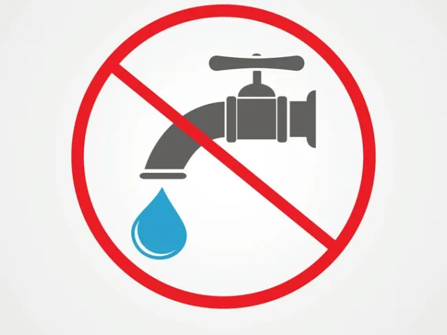 no water